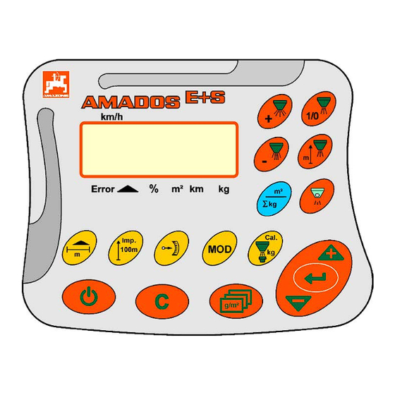 Amazone AMADOS E+S Operating Manual