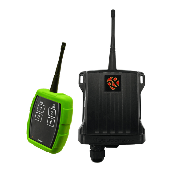 RF SOLUTIONS TRAP Series Manual