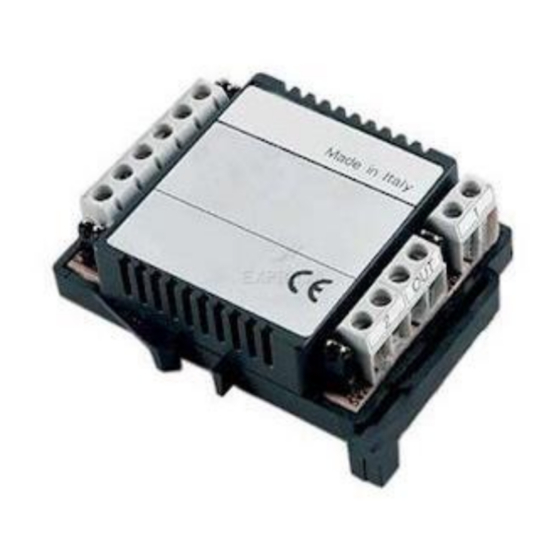CAME 001DC006AC Installation Manual