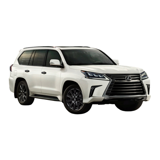 Lexus LX Repair Manual