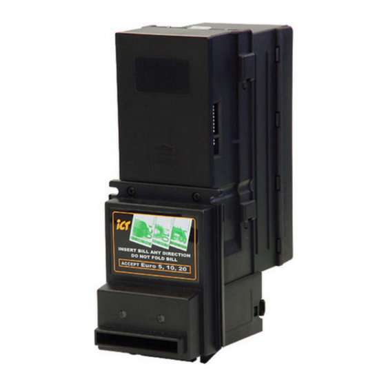 ICT Bill Validator S7 Series Installation Manual