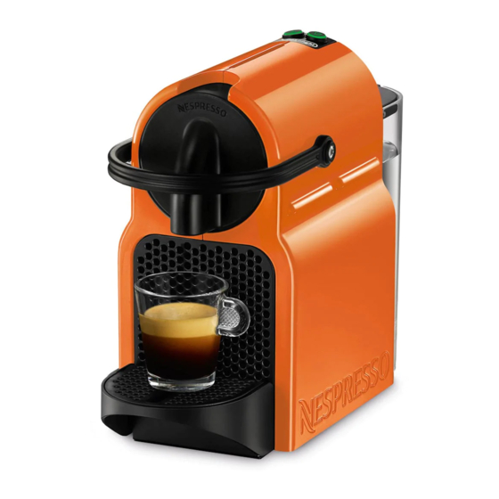 DELONGHI NESPRESSO MY MACHINE EN80 MANUAL Pdf Download | ManualsLib