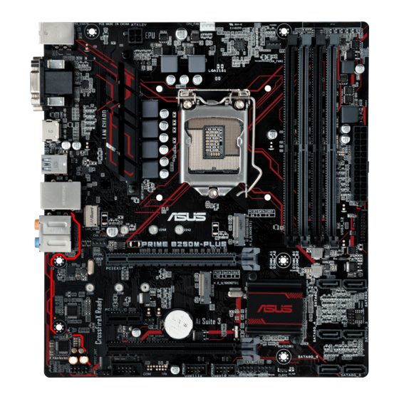 Asus PRIME B250M-PLUS Manual