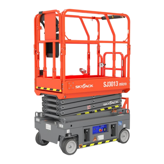 DISCOUNT EQUIPMENT SKYJACK SJ3013 OPERATION MANUAL Pdf Download