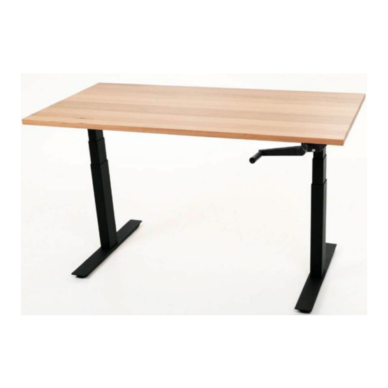 UPDOWN DESK PRO SERIES SETUP AND OPERATION MANUAL Pdf Download | ManualsLib