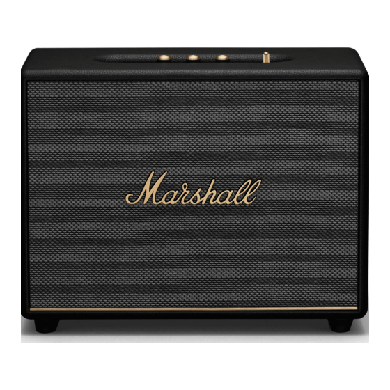 MARSHALL AMPLIFICATION WOBURN III MANUAL Pdf Download | ManualsLib