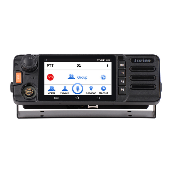 INRICO TM-9 USER MANUAL Pdf Download | ManualsLib