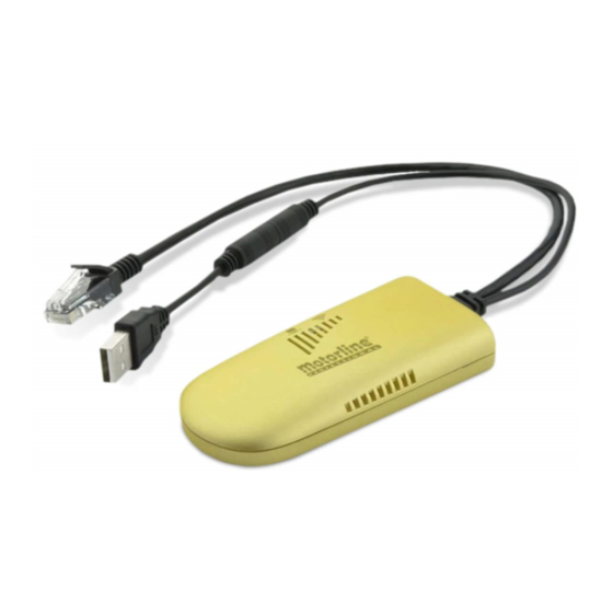 MOTORLINE PROFESSIONAL MPXWIFI USER'S AND INSTALLER'S MANUAL Pdf