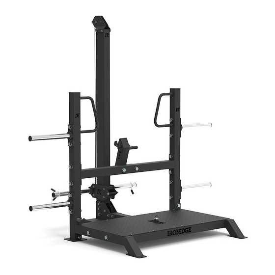 IRONEDGE BELT SQUAT SETUP INSTRUCTIONS Pdf Download ManualsLib
