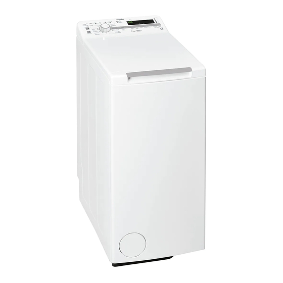 WHIRLPOOL TDLR70212 HEALTH & SAFETY, USE & CARE, INSTALLATION MANUAL