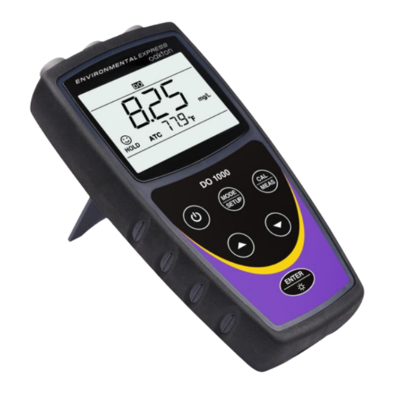 ENVIRONMENTAL EXPRESS DO1000 INSTRUCTION MANUAL Pdf Download ManualsLib