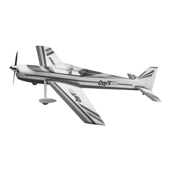 User Manuals: protech Onyx 140 Toy Airplane