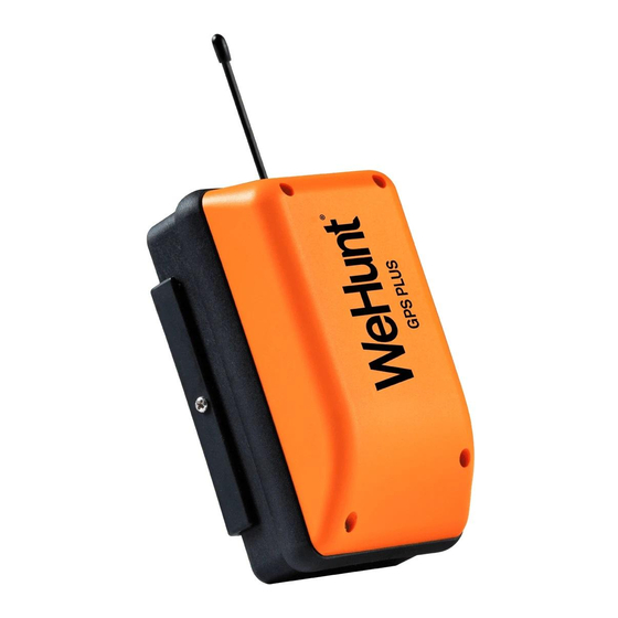 WeHunt GPS PLUS Manual