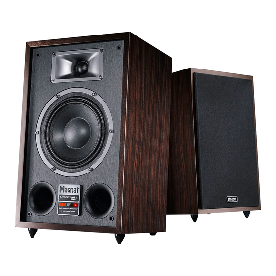 Magnat Audio TRANSPULS 800A Important Notes For Installation & Warranty Card