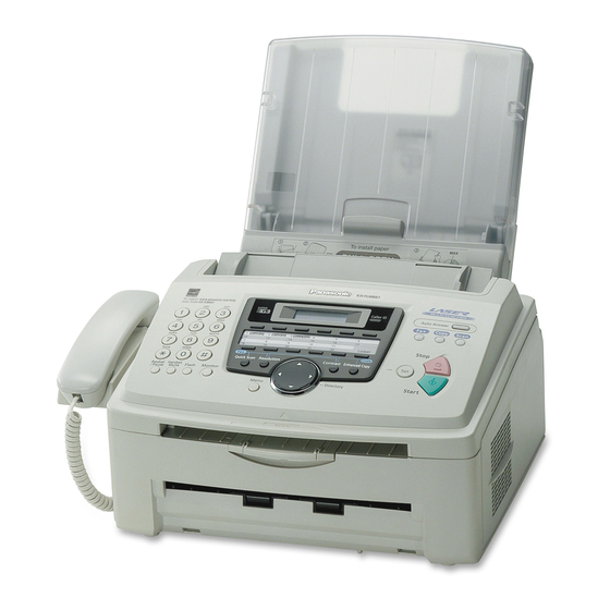 Panasonic KX-FL612CX Service Manual