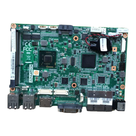 Advantech MIOS-5250 User Manual