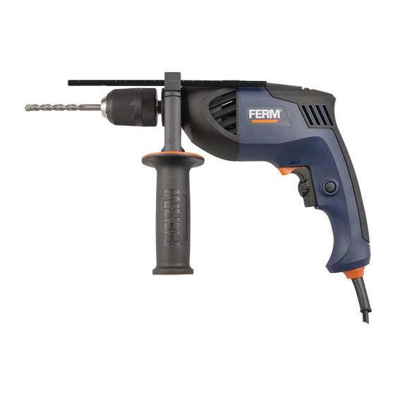 User Manuals: Ferm PDM1036S Impact Drill 710W