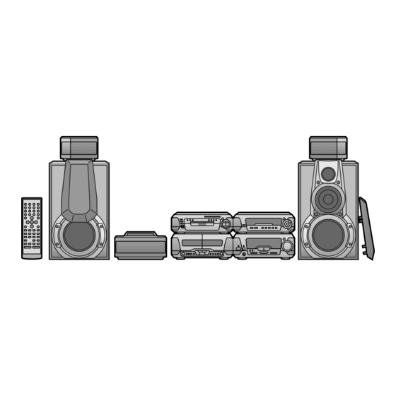 Technics SC-DV170 Operating Instructions Manual
