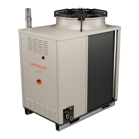Robur GAHP-AR Installation, Use And Maintenance Manual