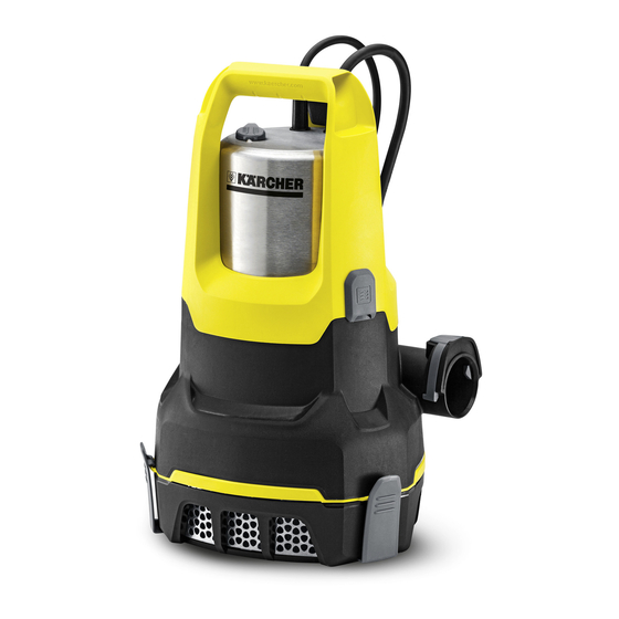 Kärcher SP 6 Flat Inox Manual