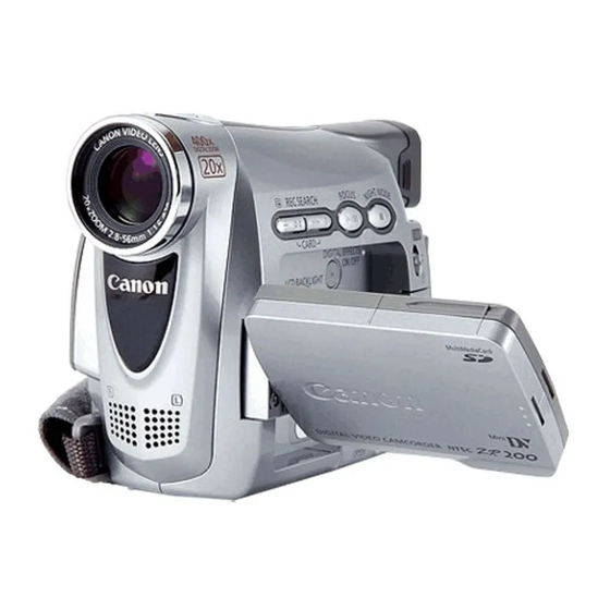 Canon MV 830i Camescope Mini DV - Platyphoto