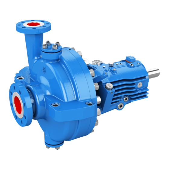 GOULDS PUMPS 3700I API610 INSTALLATION, OPERATION AND MAINTENANCE