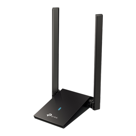 TPLINK ARCHER TX20U PLUS USER MANUAL Pdf Download ManualsLib