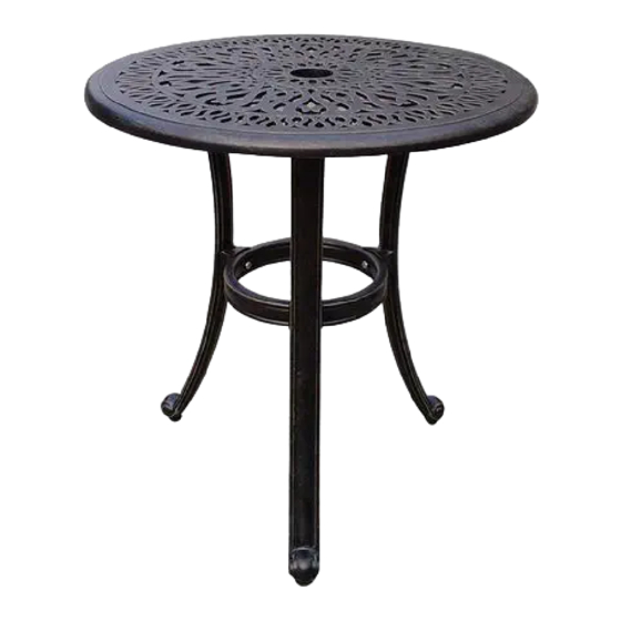 HARTMAN AMALFI 60752062 ASSEMBLY INSTRUCTIONS Pdf Download ManualsLib