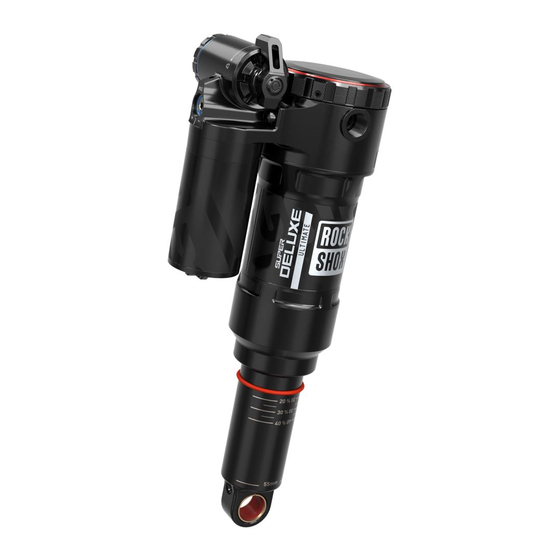 Rockshox deluxe deals rt manual