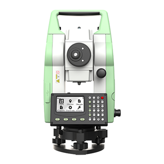 LEICA TS01 USER MANUAL Pdf Download ManualsLib