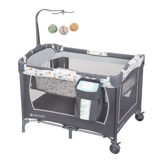 BABYTREND NURSERY CENTER PLAYARD PY81 SERIES INSTRUCTION MANUAL Pdf