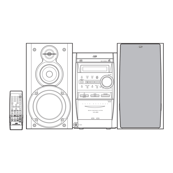 JVC UX-J55MDAH Instruction Manual