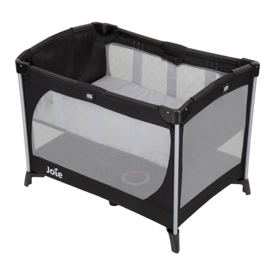Joie Allura travel cot Manuals