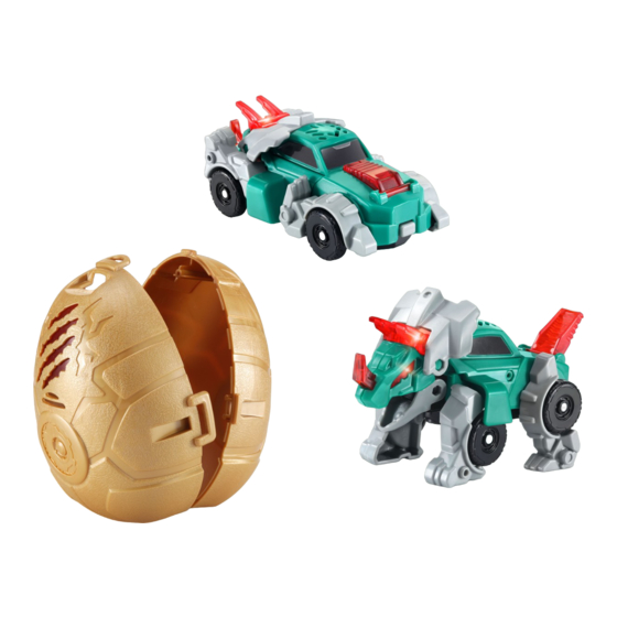 VTech Switch&Go Dinos Eggs Triceratops Manuals