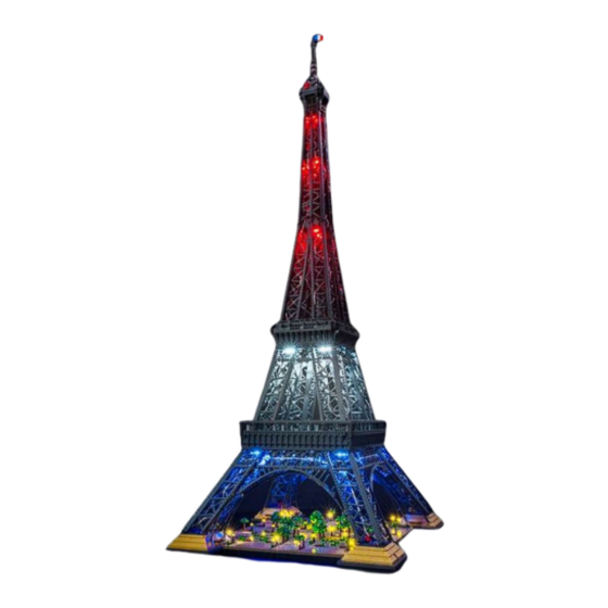 LIGHT MY BRICKS LEGO EIFFEL TOWER 10307 LIGHT KIT Installation Manual