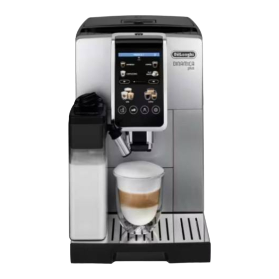 DeLonghi DINAMICA plus ECAM380.85.SB Instructions For Use Manual