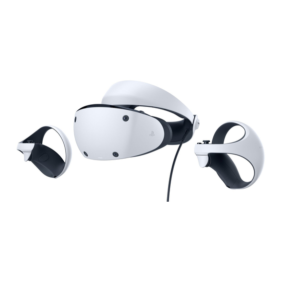 Sony PlayStation VR2 Instruction Manual