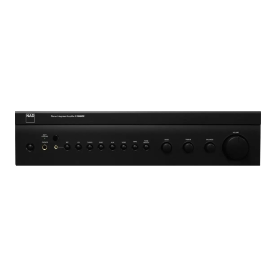 NAD C326BEE Specifications