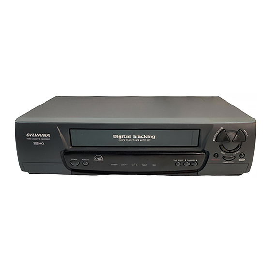 Sylvania KVS299K VCR Player VHS Manuals