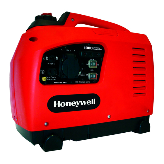 Honeywell HW1000i - Portable Inverter Generator Owner's Manual