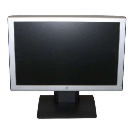Westinghouse L1951NW - 19" - DVI Wide LCD Monitor User Manual