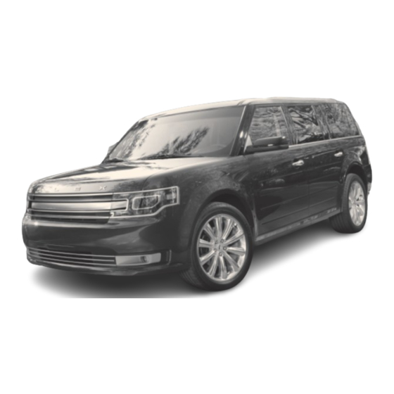 Ford 2015 FLEX Owner's Manual