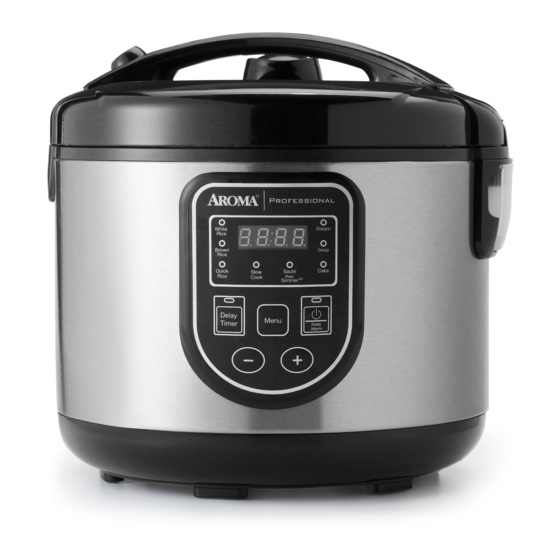 Aroma ARC-980SB Digital Rice Cooker Manuals