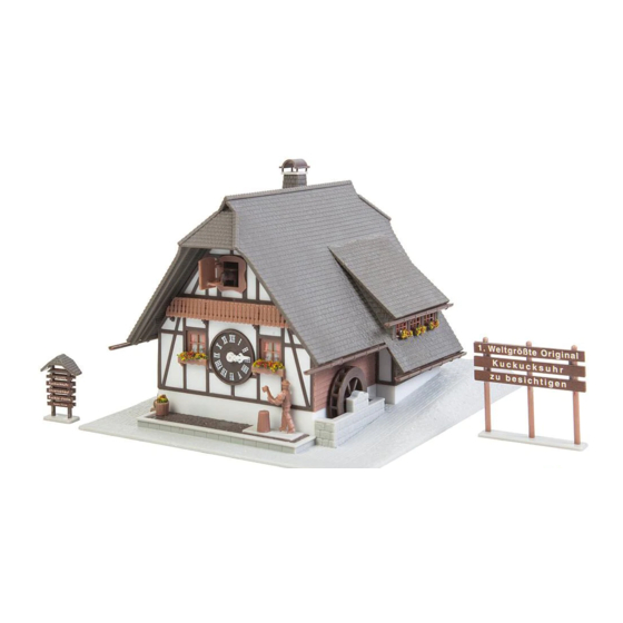 Faller 1ST BIGGEST CUCKOO CLOCK IN THE WORLD Manual