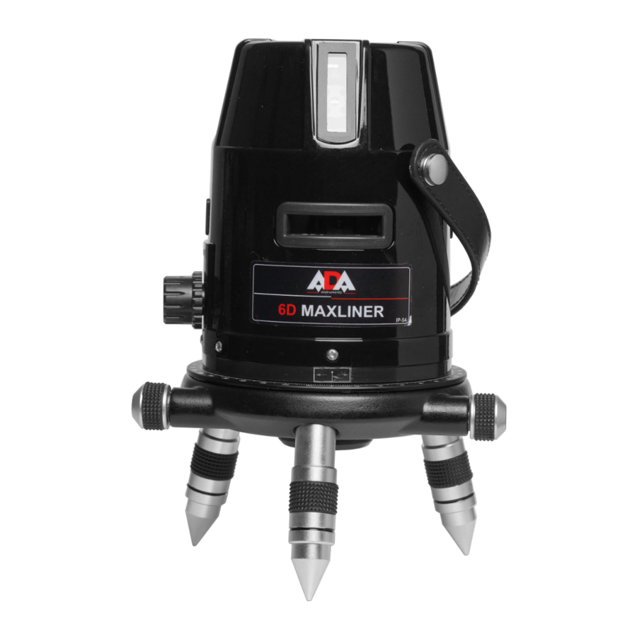 ADA INSTRUMENTS 6D MAXLINER Operating Manual