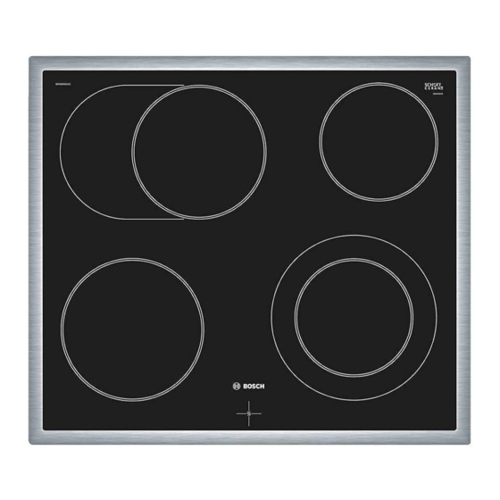 Bosch NKN645GA1E Installation Instructions Manual