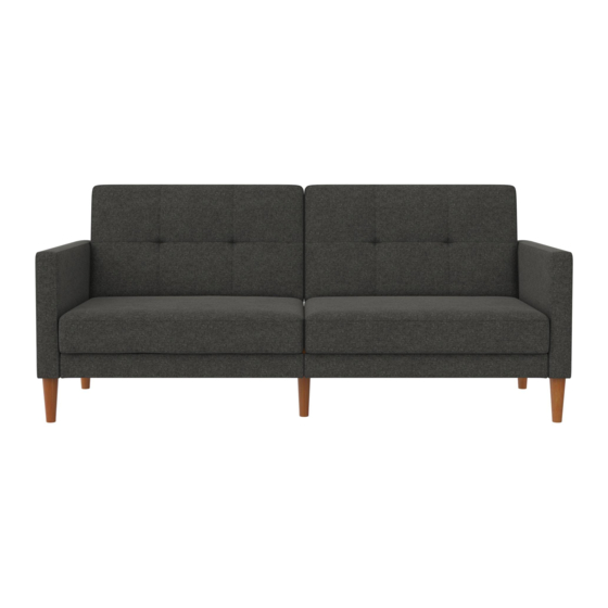 DOREL HOME PRODUCTS FUTON 2466429 MANUAL Pdf Download ManualsLib