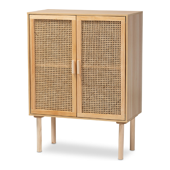 BAXTON STUDIO FM203008NATURAL ASSEMBLY INSTRUCTIONS