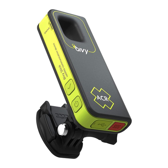 ACR ELECTRONICS BIVY STICK USER MANUAL Pdf Download ManualsLib
