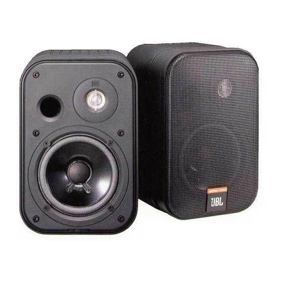 JBL CONTROL 1X USER MANUAL Pdf Download ManualsLib